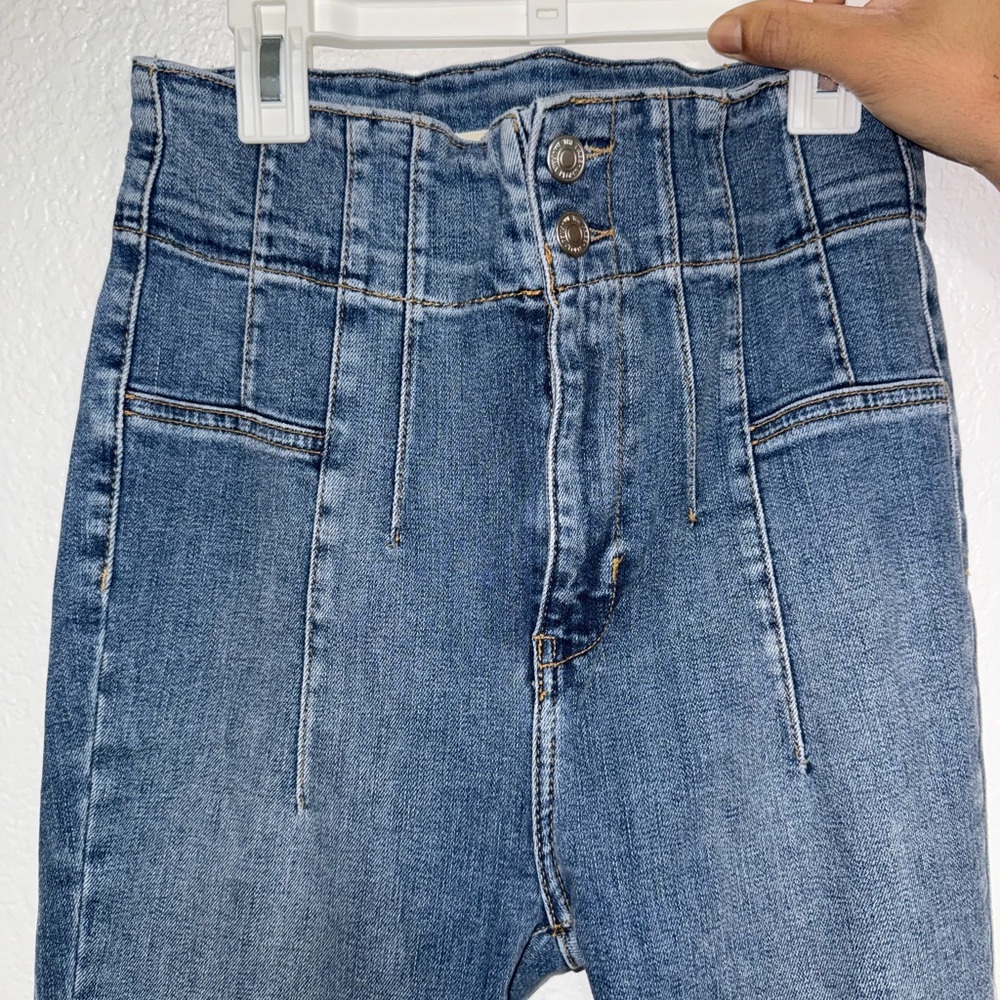 We The Free High Rise Jayde Flare Denim Jeans